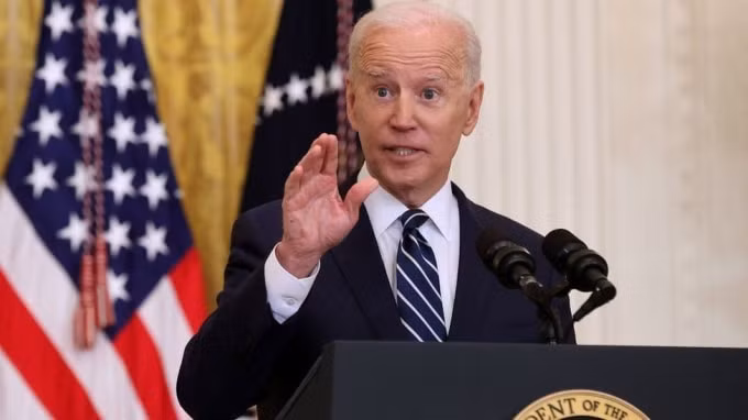 Tổng thống Hoa Kỳ Joe Biden. Ảnh: BBC