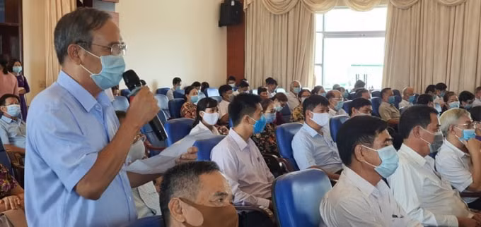 Cử tri Hoàng Ngọc Báu gửi nội dung đề nghị đến ứng cử viên.