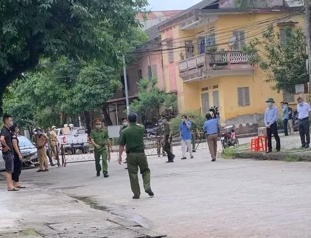 Khu vực bị phong toả.