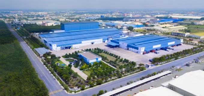 Nhà máy sữa Việt Nam của Vinamilk tại Bình Dương