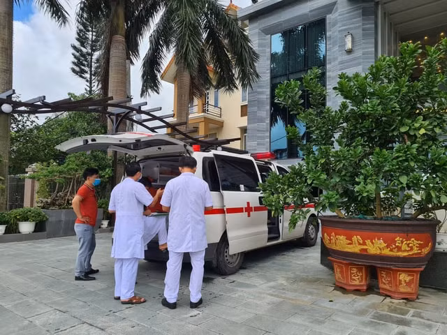 Hải Dương phong tỏa một khách sạn do liên quan ca nghi dương tính Covid-19. Ảnh: TL