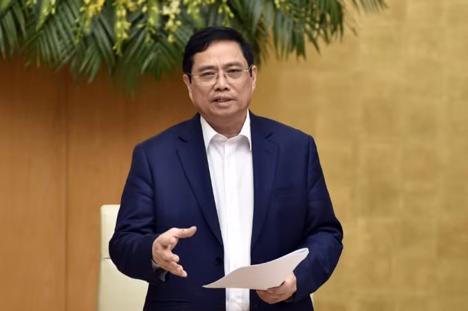 Thủ tướng Chính phủ Phạm Minh Chính.