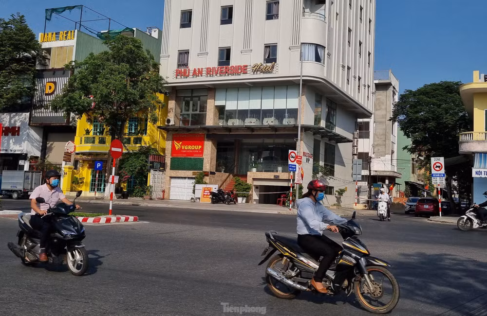 Nữ nhân viên khu Massage trong khách sạn Phú An dương tính lần 1 với dịch Covid-19. Ảnh: tienphong.vn