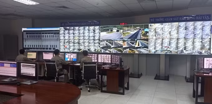 Khoảng 13.000 lượt phương tiện qua hầm Hải Vân trong dịp nghỉ lễ 30/4-1/5.Ảnh: CTV
