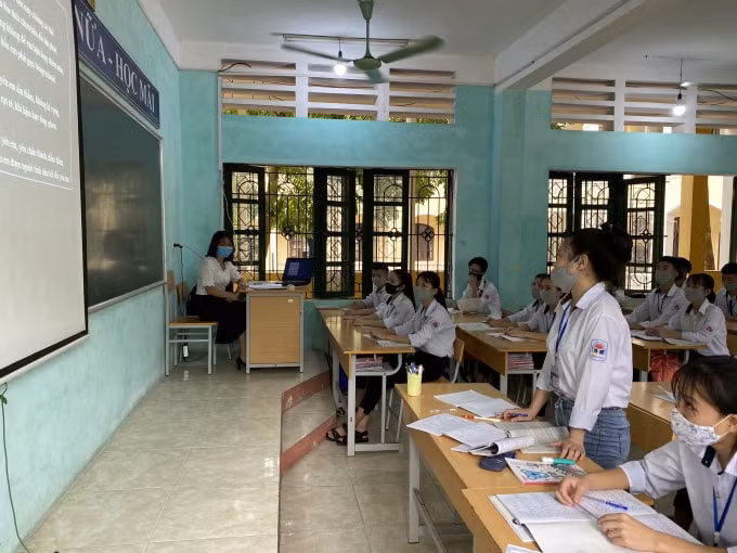 Học sinh, sinh viên tại Tỉnh Vĩnh Phúc được nghỉ học đến hết ngày 8/5. Ảnh: Dương Lâm