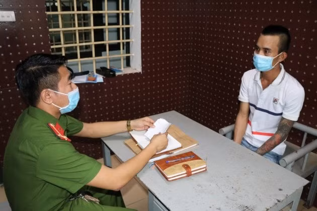Đối tượng Nguyễn Quang Vĩnh.