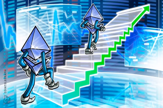 Tăng nhẹ trong khi ETH tiến sát 4.000 USD. Ảnh: Cointelegraph.