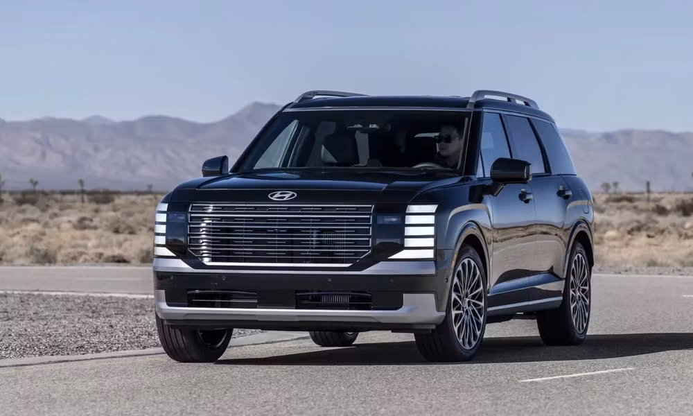 Hyundai Palisade 2026 sở hữu thiết kế bắt mắt hơn hẳn so với hiện hành - Ảnh: Hyundai