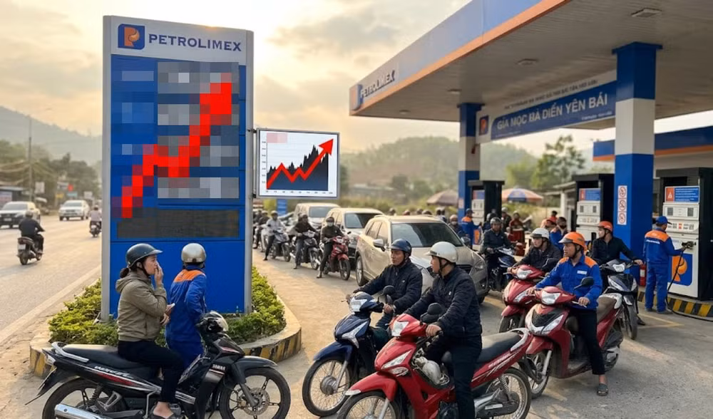 Giá xăng dầu trong nước tăng mạnh từ 23h 19-3-2026 - Ảnh minh họa