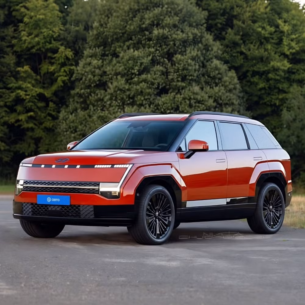 Ngoại thất dự đoán của Hyundai Tucson 2027 - Ảnh dựng đồ họa: Autoya