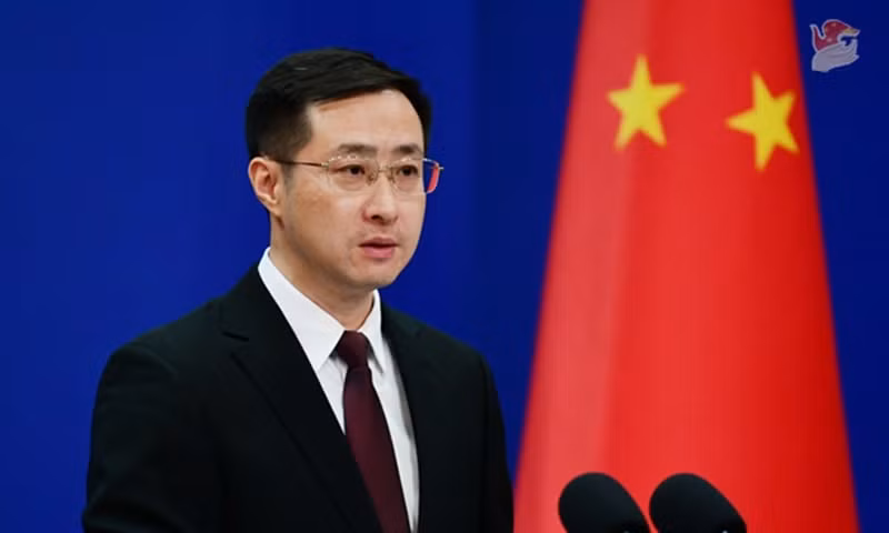 Chinese Foreign Ministry spokesperson Lin Jian. Photo: China's Ministry of Foreign Affairs
