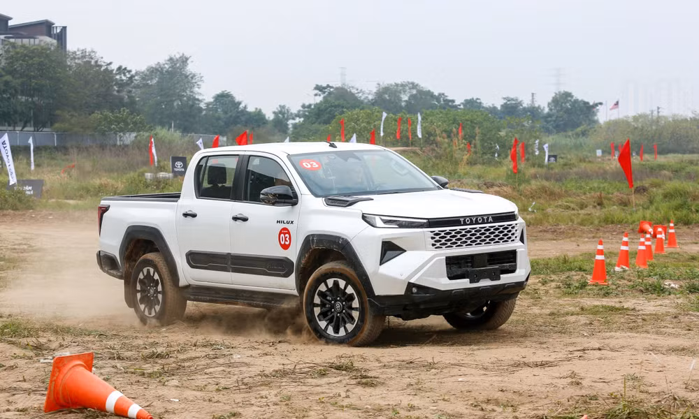 Mẫu xe bán tải Toyota Hilux 2026 thế hệ mới.
