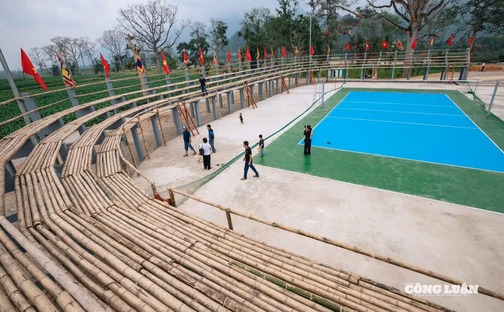 Không cần đầu tư hoành tráng, chỉ với tre, nứa và sự sáng tạo, người dân nơi đây vẫn có thể tạo nên sức hút riêng