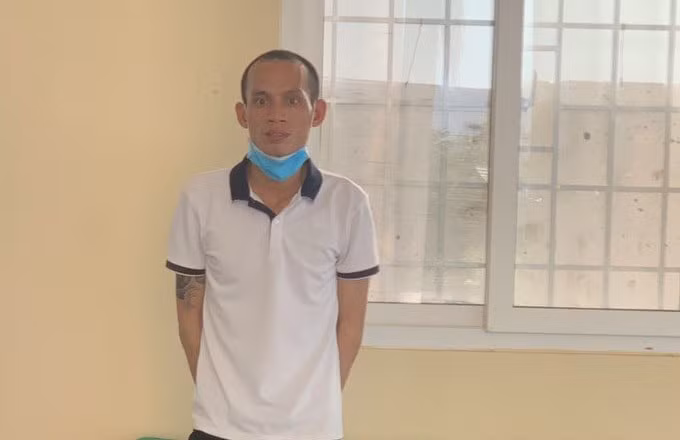 Nguyễn Văn Hậu tại Đồn Biên phòng CKQT Hà Tiên, tỉnh Kiên Giang.