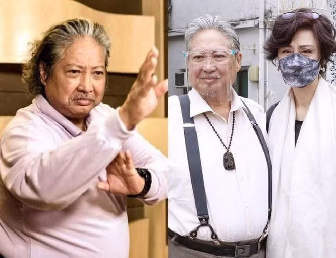 Hồng Kim Bảo đi cùng vợ tới sự kiện