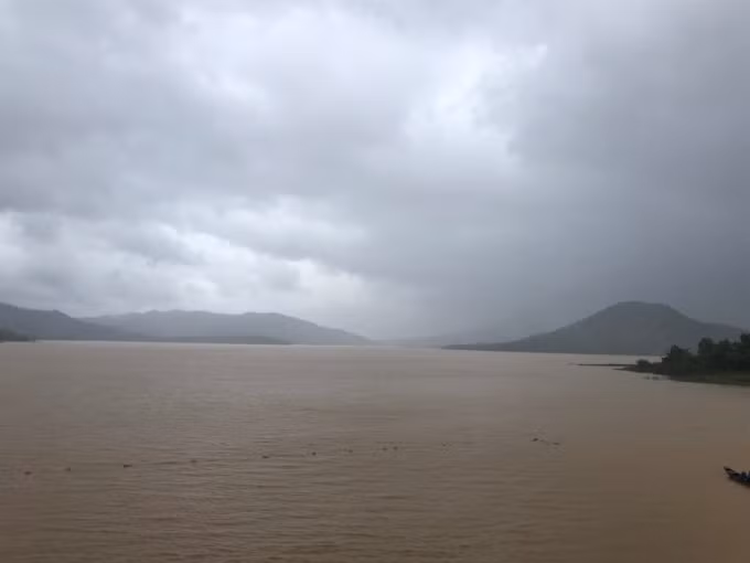 Hồ chứa thủy điện Quảng Trị.