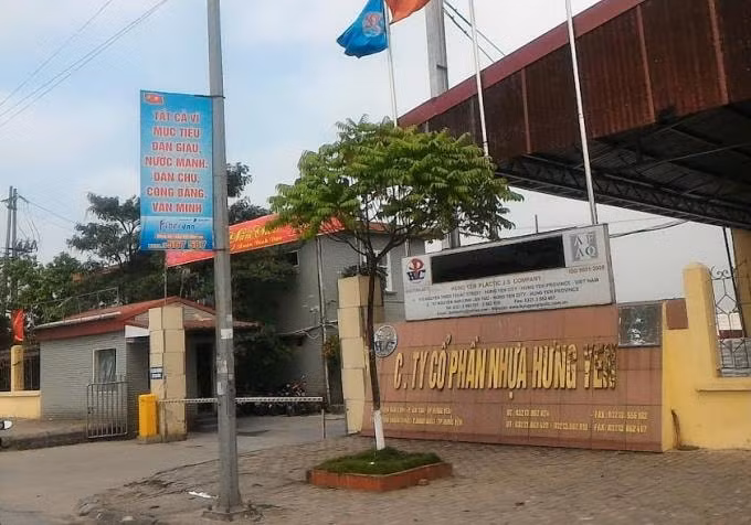 UBND tỉnh Hưng Yên thu hồi, chấm dứt việc sử dụng đất đối với Công ty Cổ phần nhựa Hưng Yên tại phường An Tảo, thành phố Hưng Yên.