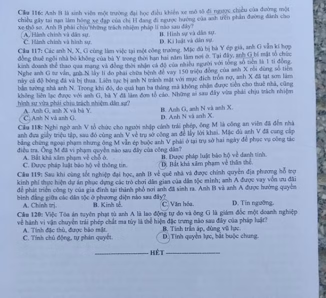 Thí sinh tự tin về bài thi môn Đại lý, Giáo dục công dân, lo lắng môn Lịch sử ảnh 5