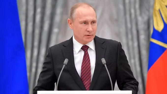 Tổng thống Nga Vladimir Putin đã thông qua một phiên bản sửa đổi của chiến lược an ninh quốc gia của Nga - Ảnh: Kremlin