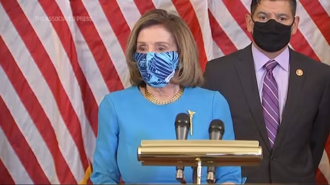 Chủ tịch Hạ viện Mỹ Nancy Pelosi. Ảnh: USA TODAY