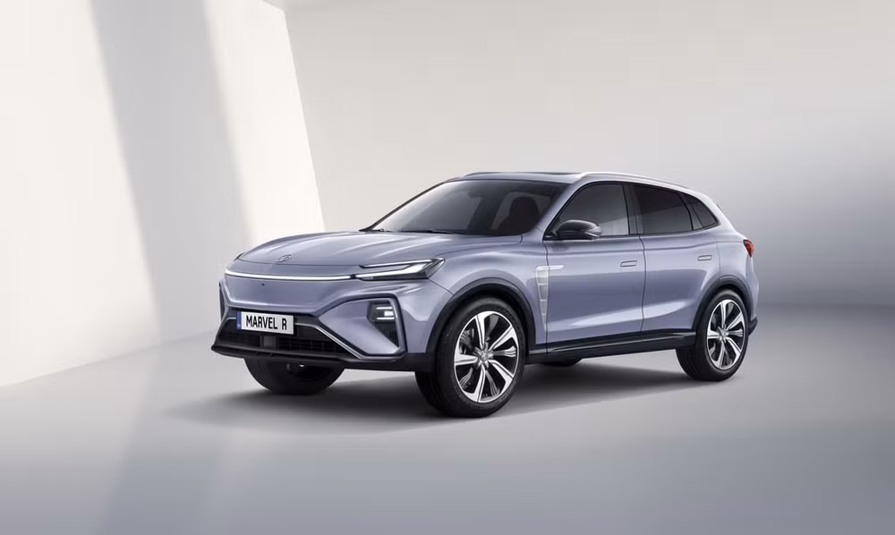Mẫu SUV chạy điện MG Marvel R sẽ giới thiệu đến khách hàng tại châu Âu vào tháng 5 năm nay. Ảnh: Carscoops