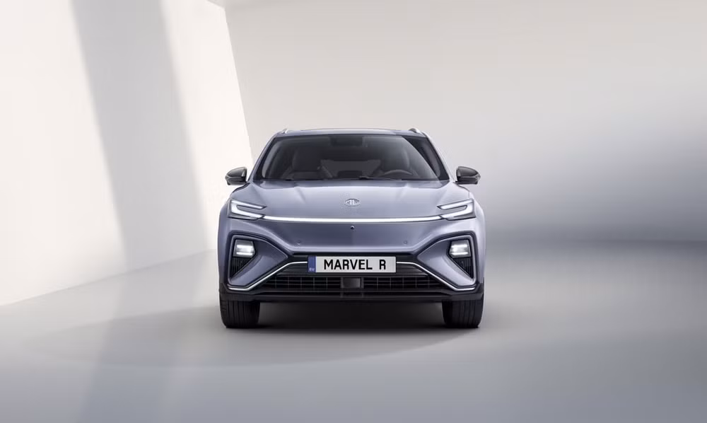 Mẫu SUV chạy điện MG Marvel R sẽ giới thiệu đến khách hàng tại châu Âu vào tháng 5 năm nay. Ảnh: Carscoops