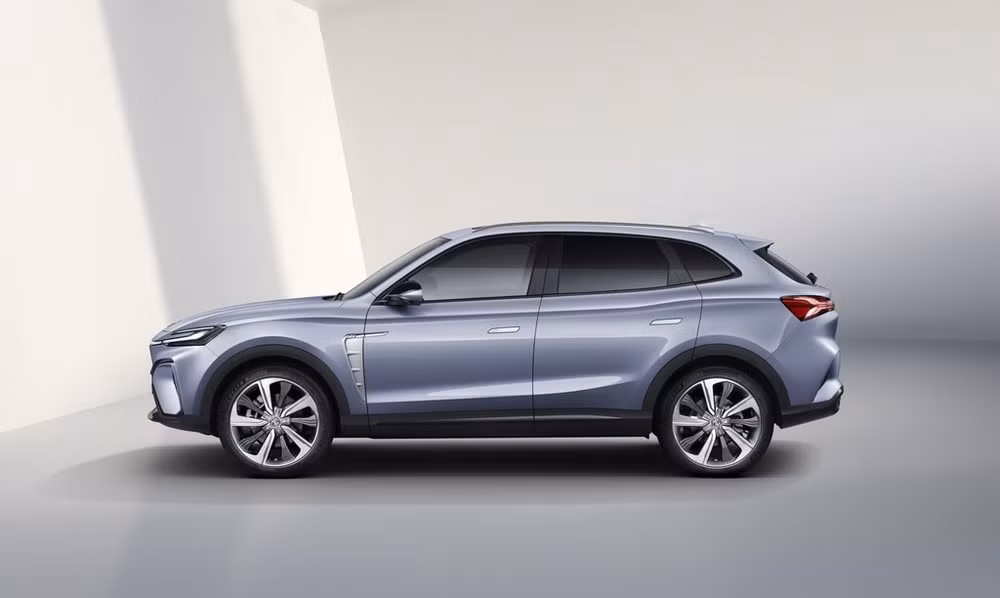 Mẫu SUV chạy điện MG Marvel R sẽ giới thiệu đến khách hàng tại châu Âu vào tháng 5 năm nay. Ảnh: Carscoops