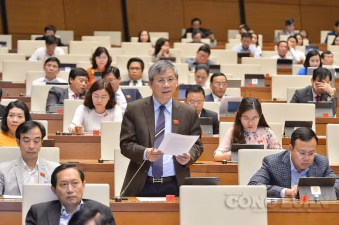 Đại biểu Nguyễn Anh Trí, đoàn TP Hà Nội.