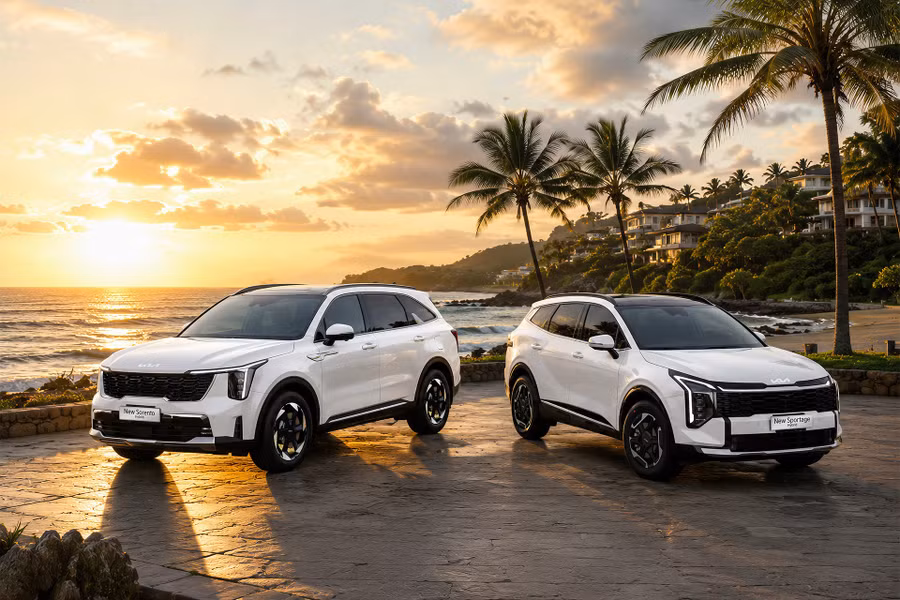 Thaco Auto công bố giá bán lẻ Kia Sportage Hybrid và Sorento Hybrid