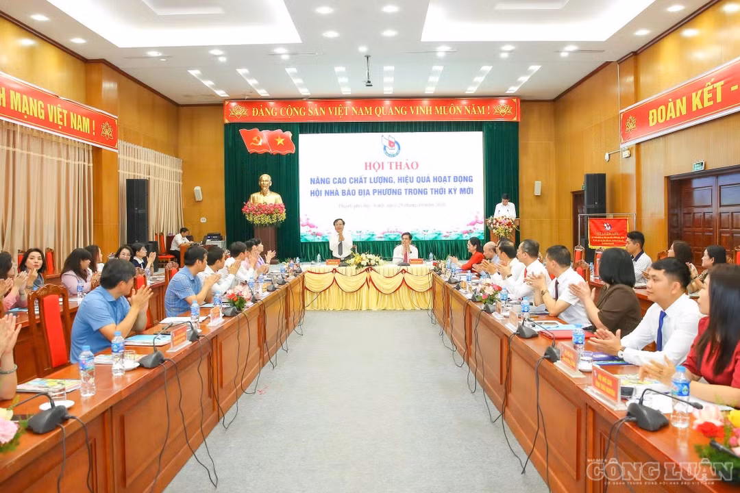 Hội Nhà báo địa phương bàn giải pháp kiện toàn tổ chức, nâng chất lượng nghiệp vụ