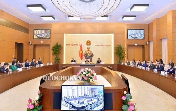 Quang cảnh buổi tiếp. Ảnh: Cổng TTĐT Quốc hội