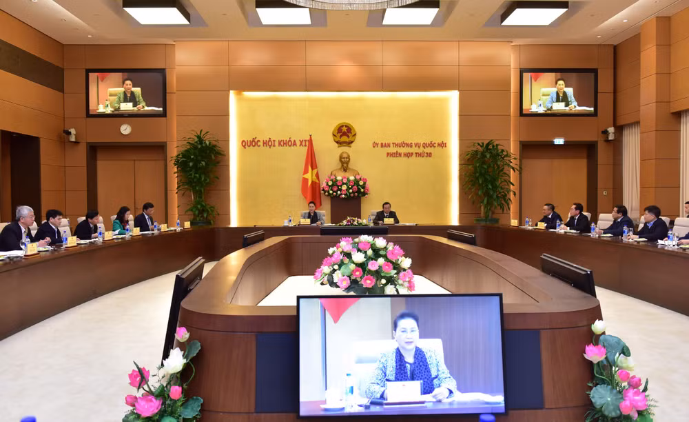 toàn cảnh buổi làm việc
