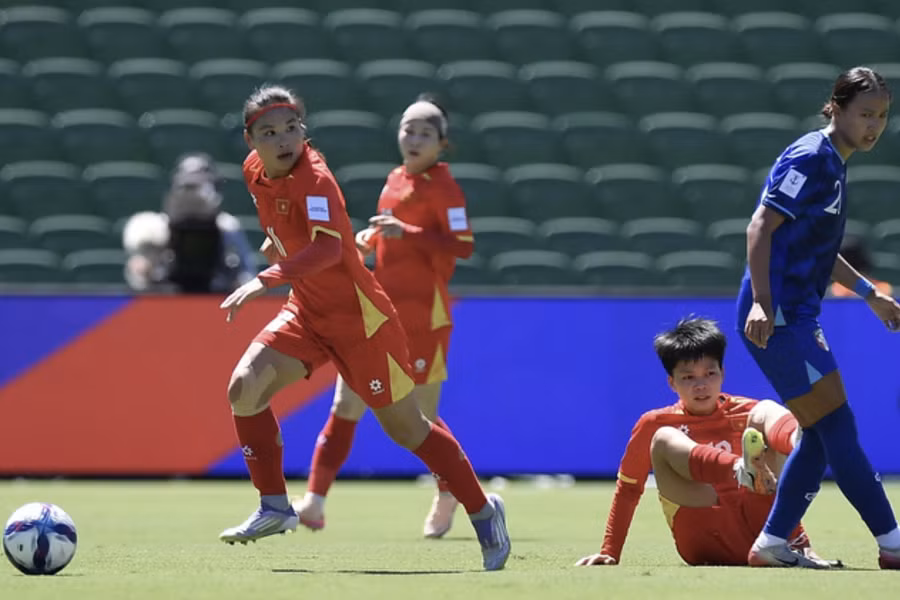 Tuyển nữ Việt Nam thua Đài Bắc Trung Hoa trong trận ra quân ASIAD 2026