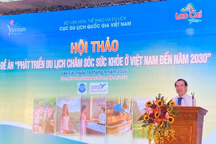 Xây dựng Đề án phát triển du lịch chăm sóc sức khỏe đến năm 2030