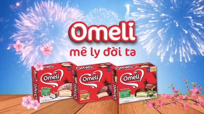 Sản phẩm Omeli Chocolate Pie của Công ty CP Quốc Tế Bảo Hưng đang được đánh giá cao (ảnh nguồn internet)