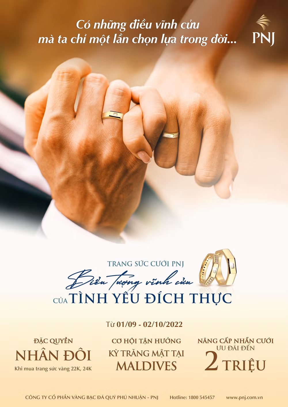 trang suc cuoi pnj bieu tuong vinh cuu cua tinh yeu dich thuc hinh 3