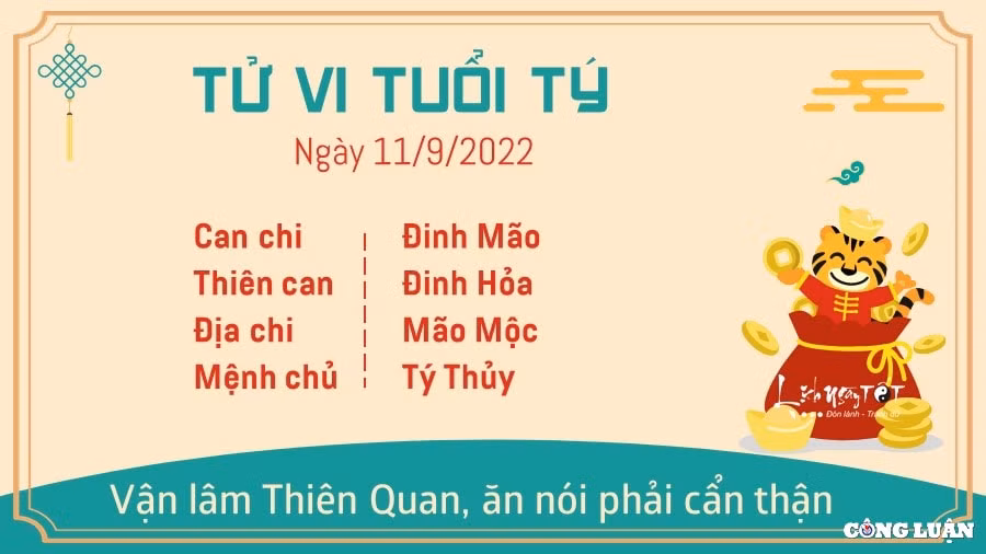 tu vi hom nay 11 9 2022 chu nhat ngay 16 8 am lich cua 12 con giap hinh 1