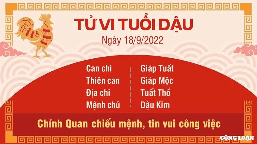 tu vi hom nay 18 9 2022 chu nhat ngay 23 8 am lich cua 12 con giap hinh 10