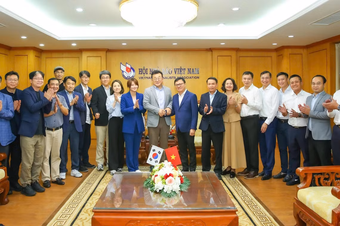 Tăng nhịp kết nối, mở rộng hợp tác báo chí Việt Nam - Hàn Quốc