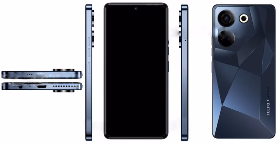 anh render cua tecno camon 20 pro 4g hinh 1