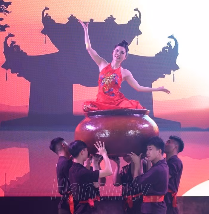 gan 1000 dien vien tham gia lien hoan nghe thuat quan chung tinh ha nam hinh 4