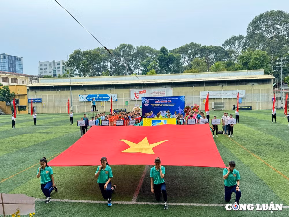 khai mac giai bong da bao chi toan quoc press cup lan thu viii khu vuc phia nam hinh 4