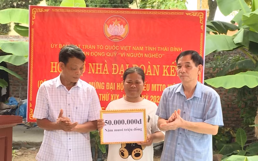 thai binh thong nhat ho tro 100 trieu dong ho xay moi va 50 trieu dong ho sua chua nha o cho ho ngheo hinh 1