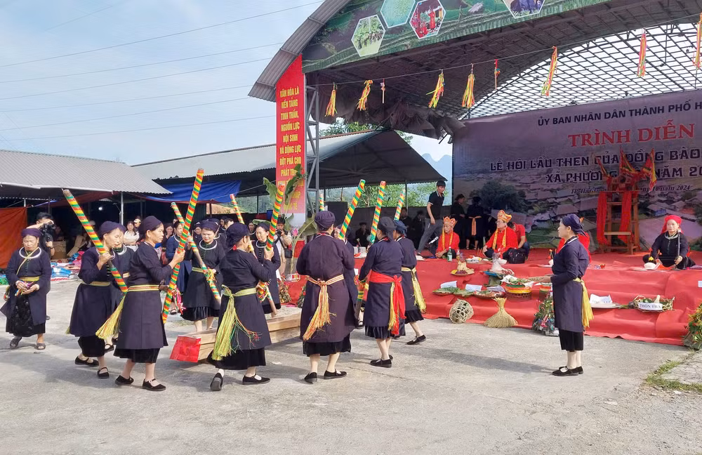 le hoi lau then 2024 dam da sac mau van hoa dan toc tay o ha giang hinh 2