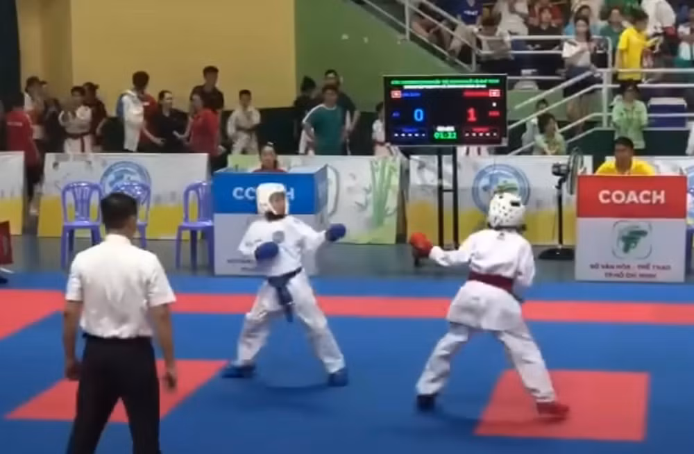 se cham diem lai sau vu to dan xep huy chuong o giai karate tre tphcm hinh 1