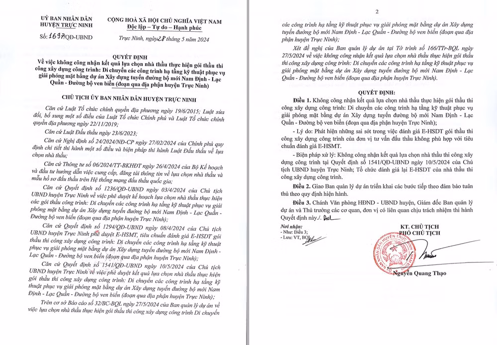 truc ninh nam dinh ky la chuyen doanh nghiep gui nham ho so du thau nhung van trung thau hinh 2
