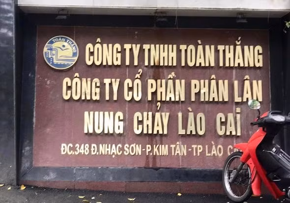 thanh tra cong ty cp phan lan nung chay lao cai khai thac tieu thu khoang san hinh 1