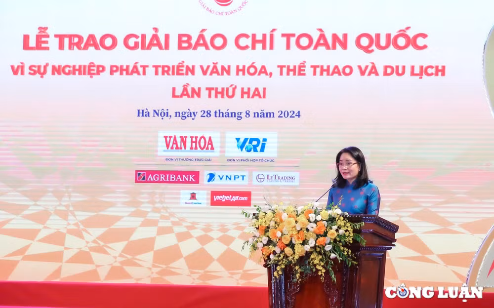 bao nha bao va cong luan doat giai ba giai bao chi toan quoc vi su nghiep phat trien van hoa the thao va du lich hinh 6