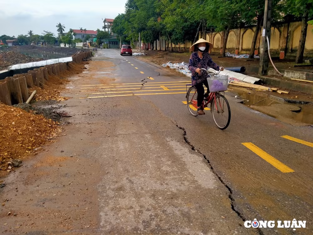 ha tinh mat duong bi nut toac khi thi cong du an cai tao nao vet ke kenh cuc tu von afd hinh 1