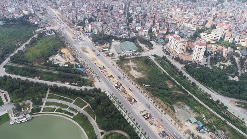 ha noi phe duyet xay dung tuyen duong dai khoang 1km tai quan bac tu liem hinh 1